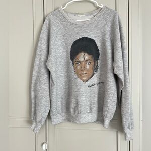 Vintage 1980’s Single Stitch Michael Jackson Crewneck